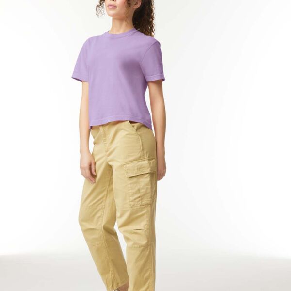 Womens Boxy Cropped T-Shirt Thumbnail